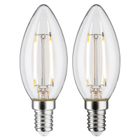 Paulmann LED sviečka E14 2,7W 2700K filament 2 ks