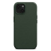 Woolnut Leather Case for iPhone 15 - Green