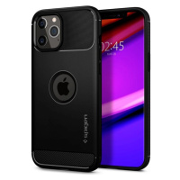 Spigen Rugged Armor kryt iPhone 12 / 12 Pro čierny