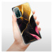 Odolné silikónové puzdro iSaprio - Gold Pink Marble - Samsung Galaxy S20 FE