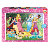 Educa Puzzle Disney Princess 500 dielov a fix lepidlo 17723