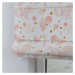 Bielo-ružová detská roleta 170x160 cm Magic - Yellow Tipi