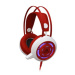 Redragon SAPPHIRE, herné sluchátka s mikrofónom, s reguláciou hlasitosti, bielo-červená, 2x 3.5 