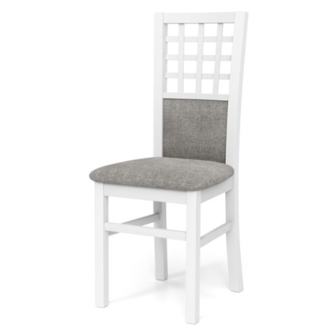 Sconto Jedálenská stolička GIRORD 3 biela/sivá Houseland
