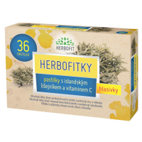 GALMED Herbofitky s islandským lišajníkom a vit.C 36 pastiliek