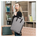 DICOTA Eco Tote Bag MOTION 13 -15.6” Light Grey