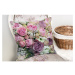 Obliečky na vankúš s prímesou bavlny Minimalist Cushion Covers Roses, 45 × 45 cm