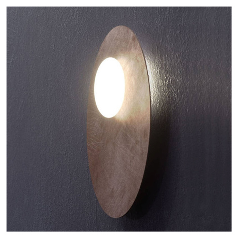 Axolight Kwic stropné LED svietidlo, bronz Ø48 cm Axo Light