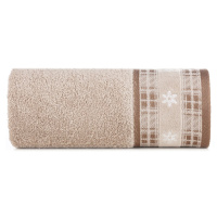 Bavlnený vianočný uterák béžový Šírka: 70 cm | Dĺžka: 140 cm
