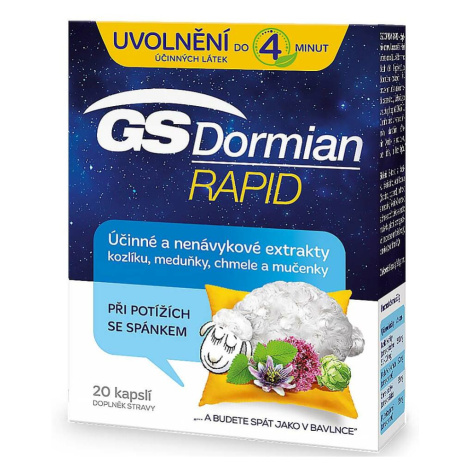 GS Dormian Rapid 20 kapsúl