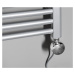 AQUALINE - Elektrická vykurovacia tyč s termostatom, rovný kábel, 400 W, chróm LT67444