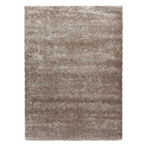 Kusový koberec Brilliant Shaggy 4200 Taupe - 80x150 cm Ayyildiz koberce