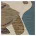Kusový koberec Dauntless Eric Giraffe Blue – na ven i na doma - 160x160 (průměr) kruh cm Flair R