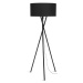 Čierna stojacia lampa (výška 175 cm) Hampton – it&#39;s about RoMi