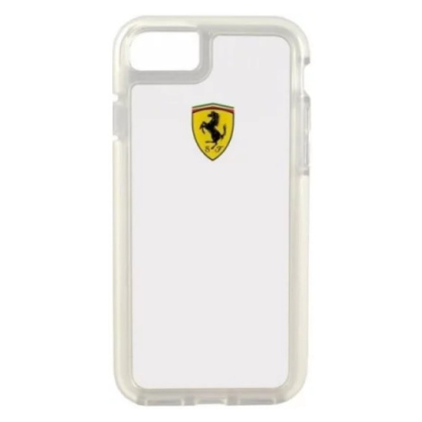 Kryt Ferrari - Shockproof Hard Case Apple iPhone 7/8 - Transparent (FEGLHCP7TR)