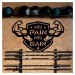 Motivačný obraz - No Pain No Gain, Čierna