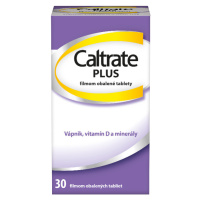 CALTRATE PLUS s vysokým obsahom vápnika 30 tabliet