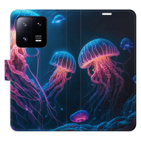 Flipové puzdro iSaprio - Jellyfish - Xiaomi 13 Pro