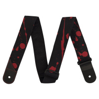 Jackson Splatter Strap, Black & Red