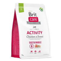 Krmivo Brit Care Dog Sustainable Activity Chicken & Insoct 3kg