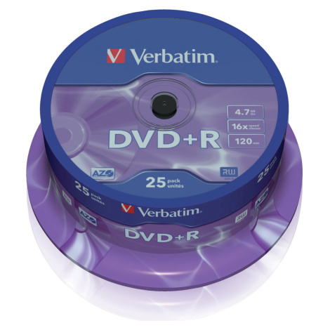 Verbatim DVD+R 4,7GB 16x 25SP