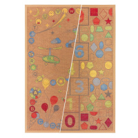 Hnedý obojstranný detský koberec Narma Tähemaa, 160 x 230 cm