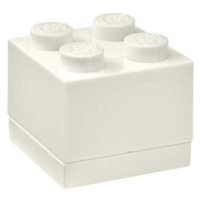 LEGO® mini  box 4 - biela 46 x 46 x 43 mm