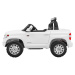 mamido  Detské elektrické autíčko Toyota Tundra XXL biele