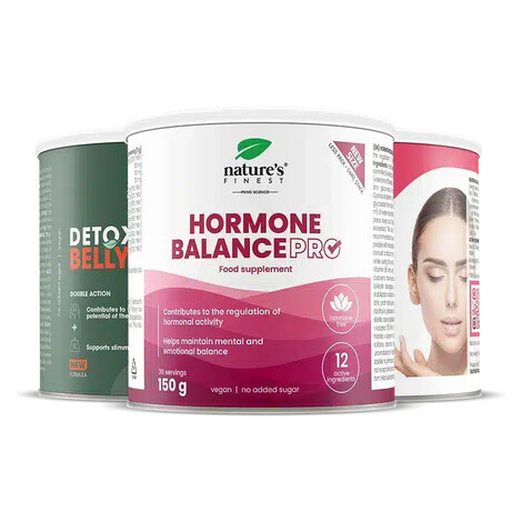 Nature's Finest Hormone Fat Skin Lift | ašvaganda, třezalka + Neopuntia | podpora hormonální rov