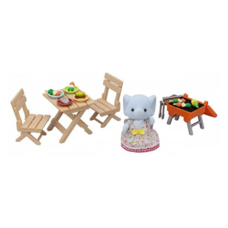 Sylvanian Families BBQ sada na piknik so slonom