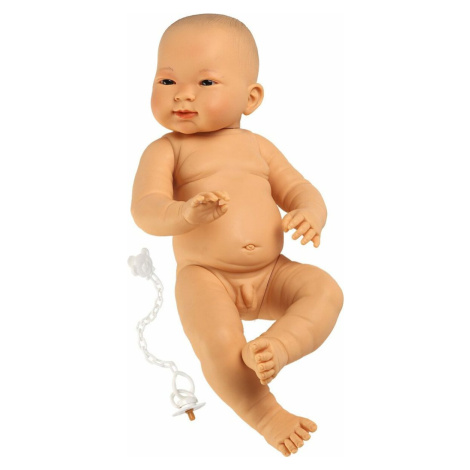 Llorens 45005 NEW BORN CHLAPČEK- realistické bábätko s celovinylovým telom