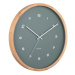 Karlsson 5938GR dizajnové nástenné hodiny 41 cm