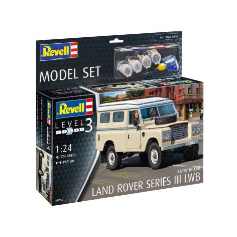 ModelSet auto 67056 - Land Rover Series III LWB (commercial) (1:24)