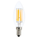Sviečková LED E14 4,5 W C35 filament stmievateľná