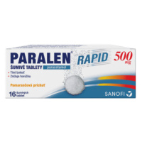 PARALEN Rapid 500 mg 16 šumivých tabliet