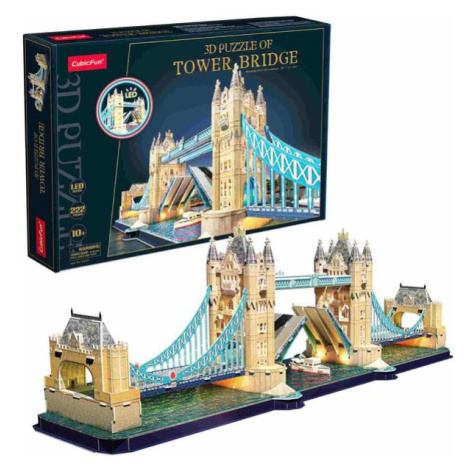 Puzzle 3D LED Tower Bridge - dielikov 222