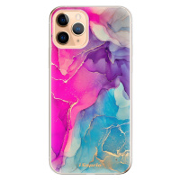 Odolné silikónové puzdro iSaprio - Purple Ink - iPhone 11 Pro
