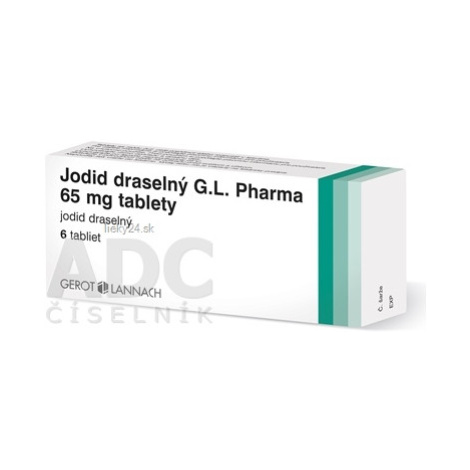 Jodid draselný G.L. Pharma 65 mg