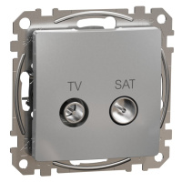 TV SAT zásuvka koncová 4dB, Aluminium, Sedna Design (Schneider)