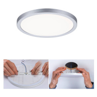 Paulmann LED panel Areo 4000K okrúhly chróm 17,5cm