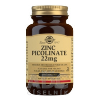 Solgar Pikolinát zinku 22 mg