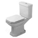 DURAVIT - 1930 Stojacia kombinačná misa, 355 mm x 390 mm x 665 mm, biely – misa, odpad vodorovný