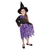 Rappa Detský kostým Čarodejnice s netopiermi 116 - 128 cm