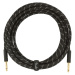 Fender Deluxe Series 18.6' Instrument Cable Black Tweed