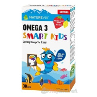 Naturevia Omega 3 Smart Kids 30 želé