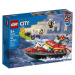 LEGO® City 60373 Hasičská záchranná loď a čln