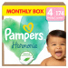 PAMPERS Harmonie Baby veľ.4 - Mesačné balenie 174 ks