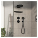 Hansgrohe ShowerSelect Comfort S, ventil pod omietku pre 3 spotrebiče, čierna matná, HAN-1555867