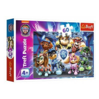 Puzzle Dobrodružstvo mestských hrdinov Tlapková patrola / Paw Patrol 33x22cm 60 dielikov v krab.