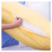 4Home obliečka na Relaxačný vankúš Náhradný manžel žltá, 50 x 150 cm, 50 x 150 cm